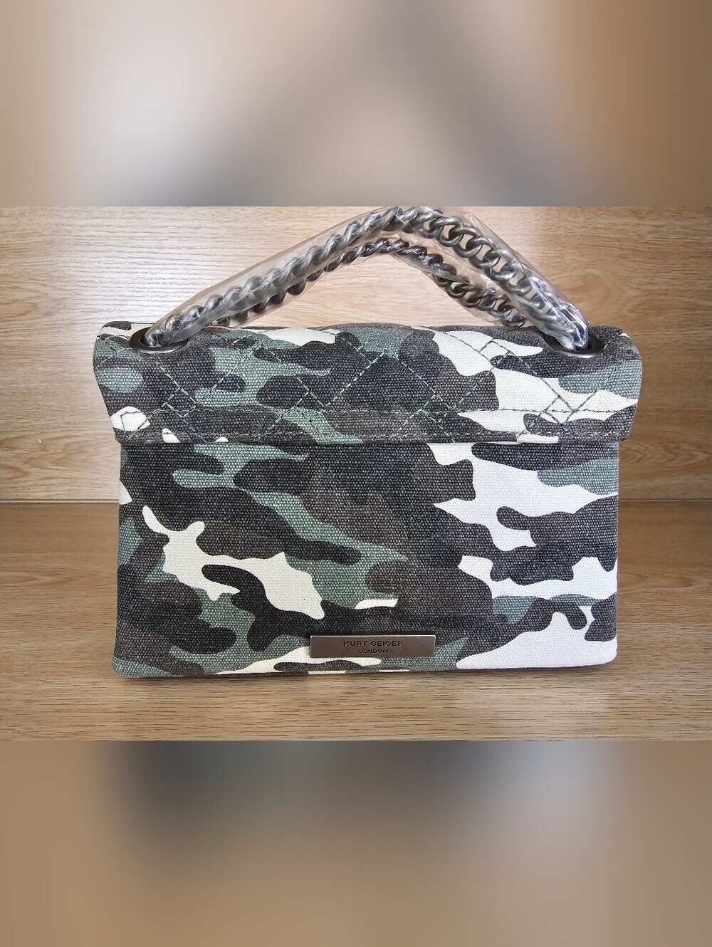 Kurt Geiger London Mini Crystal Kensington Bag. - Picture 8 of 12